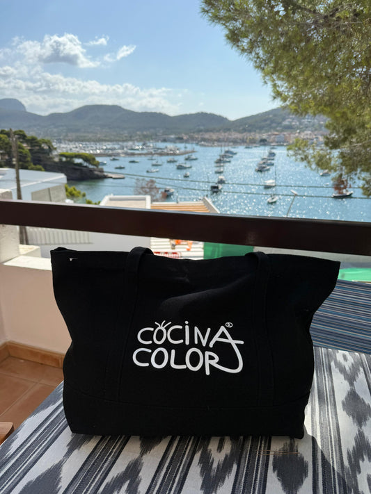 Tote bag Cocinacolor Negro