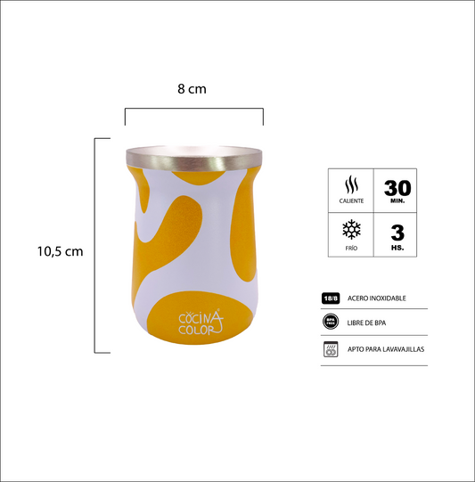 Mate Color Wave Amarillo