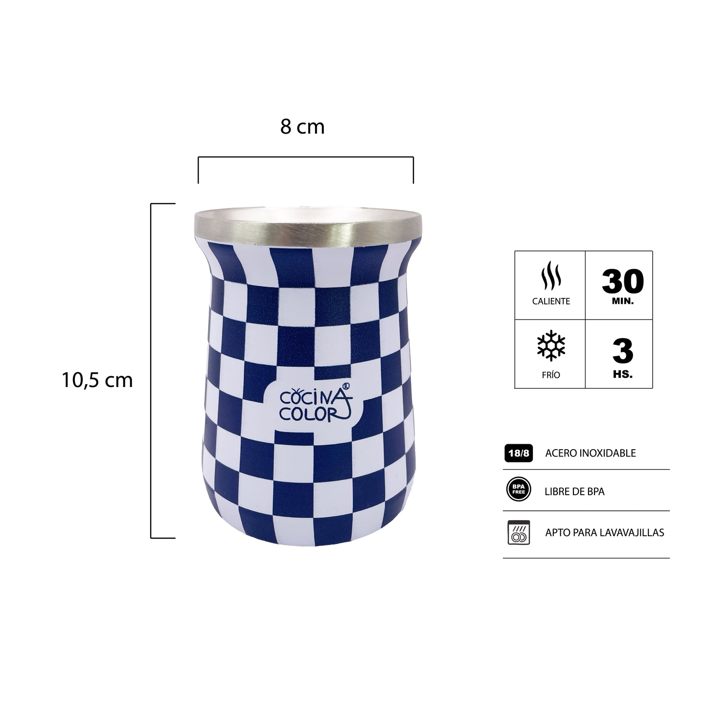 Mate Checker Azul