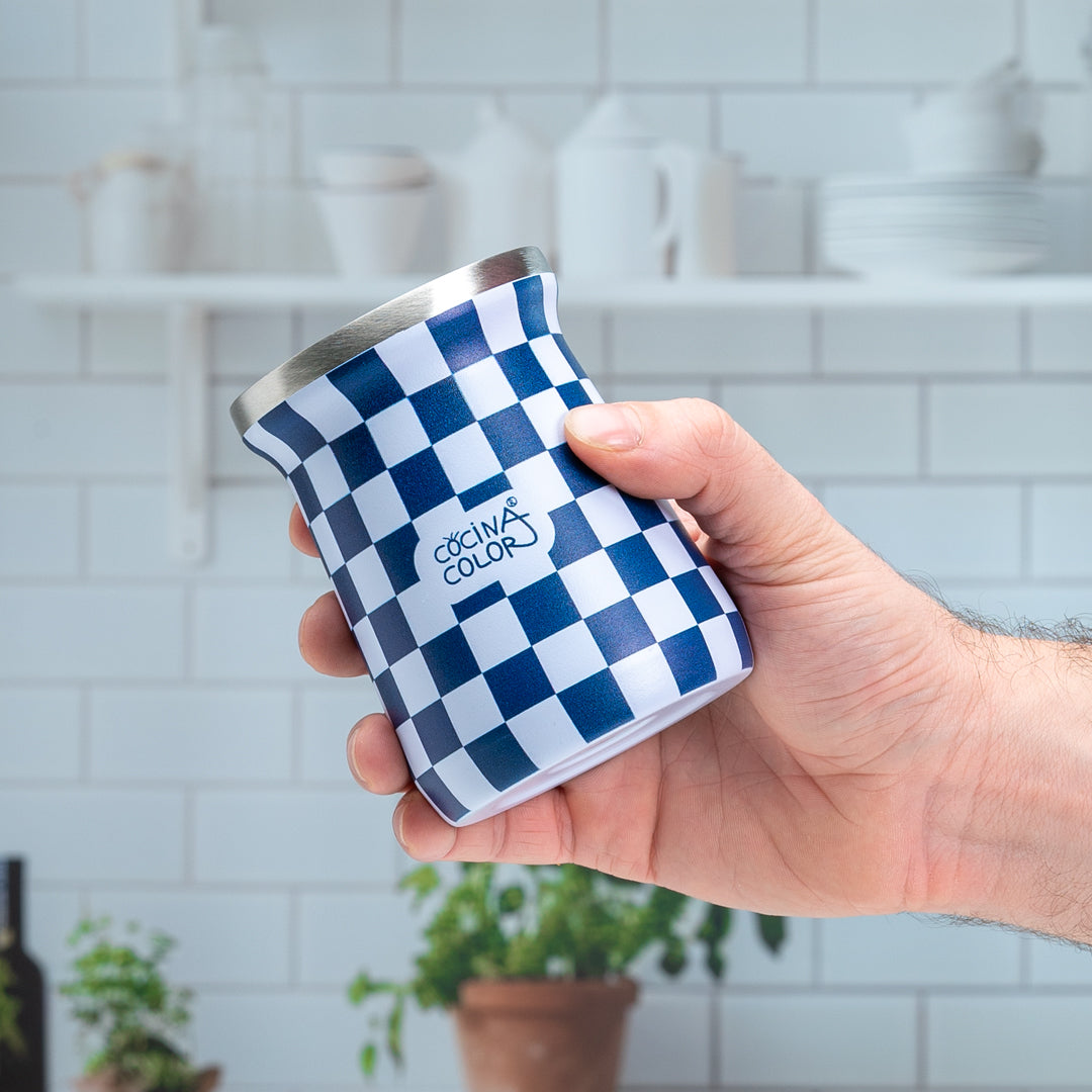 Pack Mate Checker Azul + Bombilla Pro