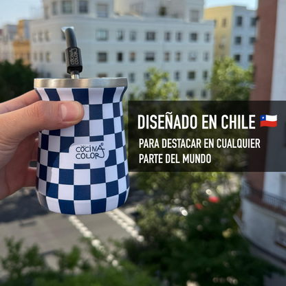Pack Mate Checker Azul + Bombilla Pro
