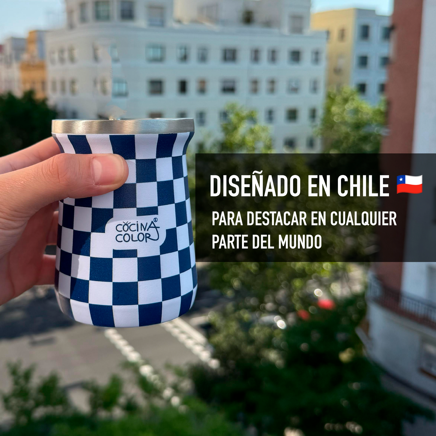 Mate Checker Azul