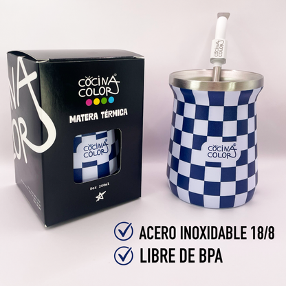Pack Mate Checker Azul + Bombilla Pro