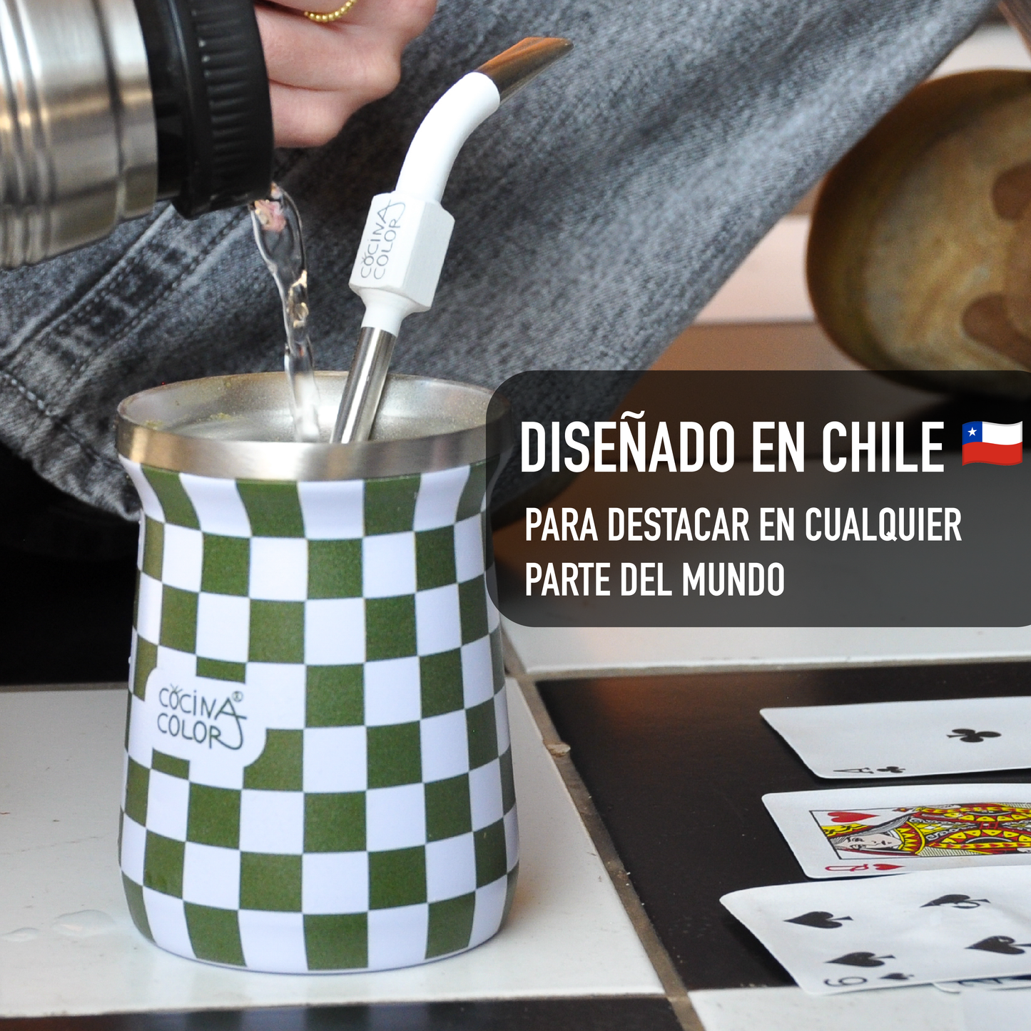 Pack Mate Checker Verde + Bombilla Pro