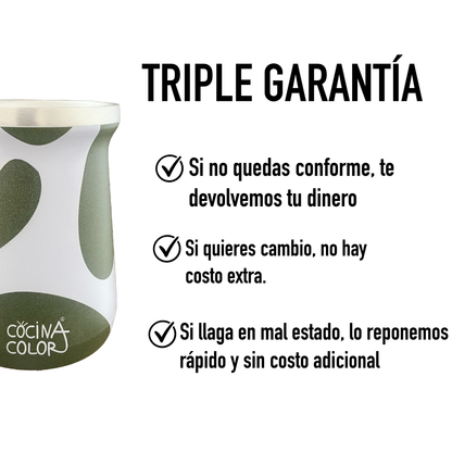 Pack Mate Color Wave Verde + Bombilla Pro