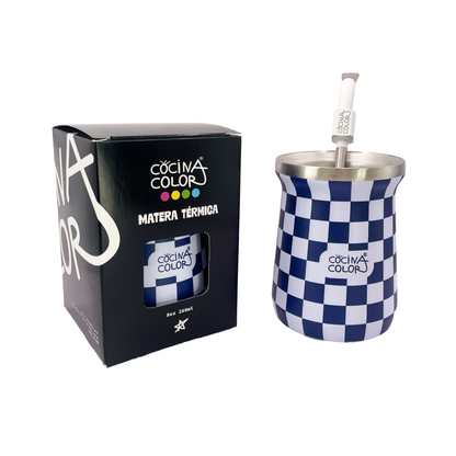 Pack Mate Checker Azul + Bombilla Pro
