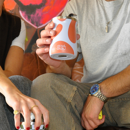 Pack Mate Color Wave Salmón + Bombilla Pro