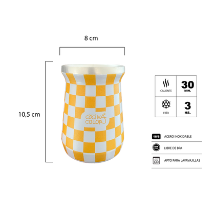 Pack Mate Checker Amarillo + Bombilla Pro