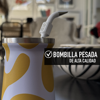 Pack Mate Color Wave Amarillo + Bombilla Pro