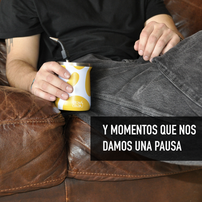 Pack Mate Color Wave Amarillo + Bombilla Pro