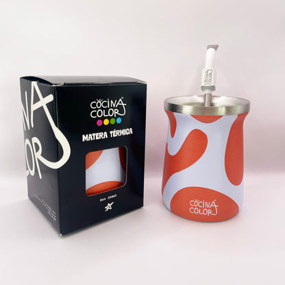 Mate Color Wave Salmón