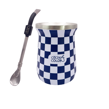 Pack Mate Checker Azul + Bombilla Pro