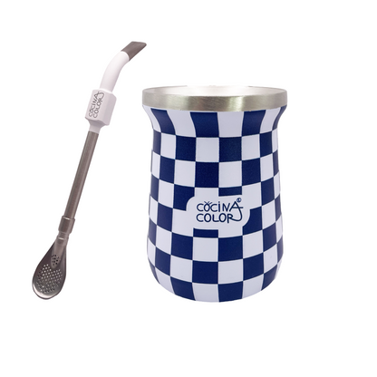 Pack Mate Checker Azul + Bombilla Pro