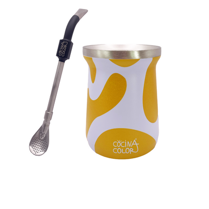 Pack Mate Color Wave Amarillo + Bombilla Pro