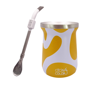 Pack Mate Color Wave Amarillo + Bombilla Pro